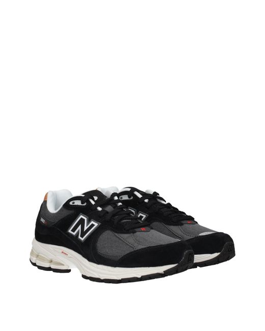New Balance Black Sneakers 2002 Fabric/Sepia