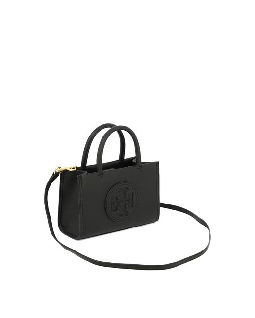 Tory Burch Black "Ella Mini" Handbag