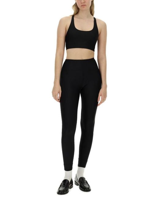 ROTATE BIRGER CHRISTENSEN Black Crop Top