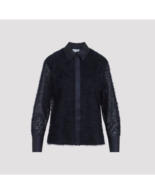 Peserico Blue Fil Coupe Shirt