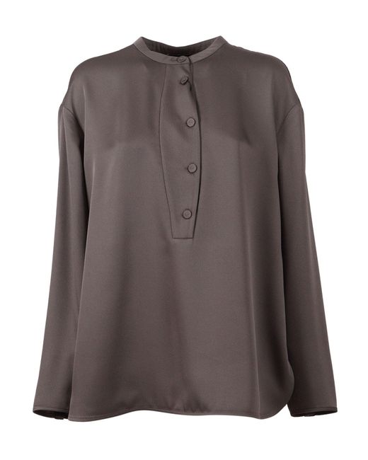 Emporio Armani Woman Brown Shirt