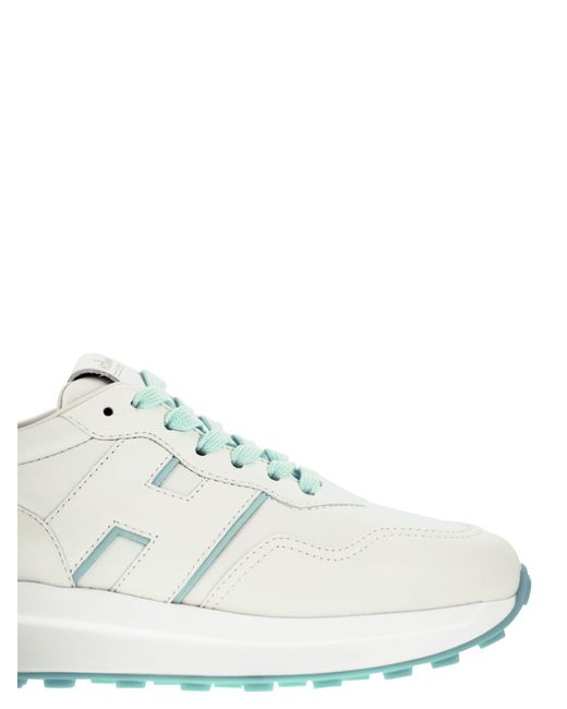 Hogan H641 Lederen Sneakers in het White
