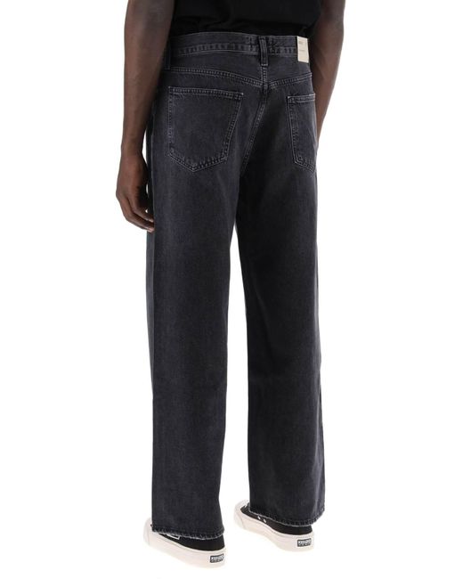 Agolde Blue Baggy Slung Jeans for men
