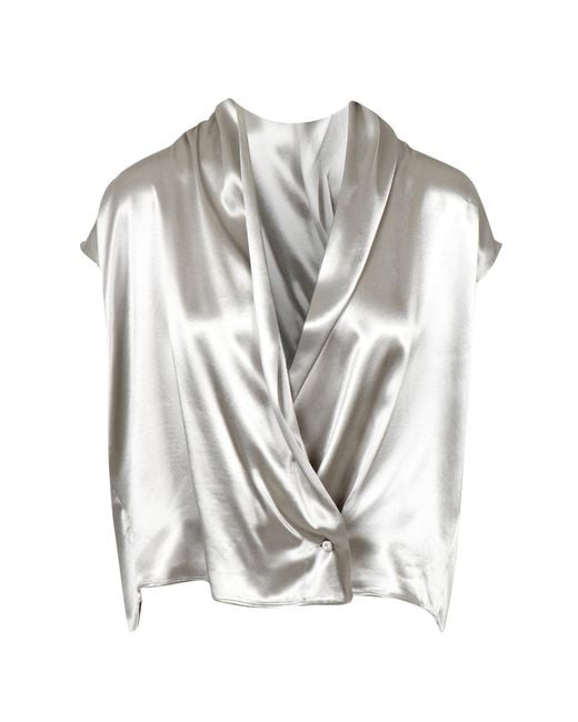 Alberta Ferretti White Shirts