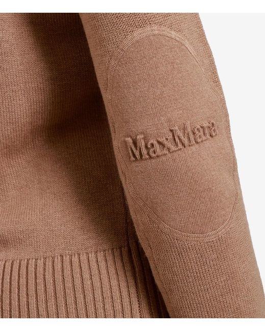 Max Mara Brown Max Mara Sweaters