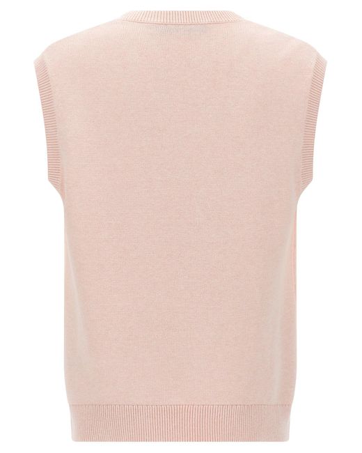 J.W. Anderson Pink 'Jwa' Vest for men
