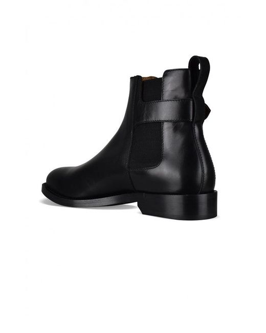 Burberry Black Chelsea Boots Luke for men