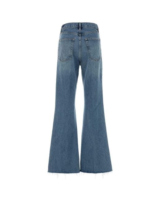 FRAME Blue Denim The Lax Jeans