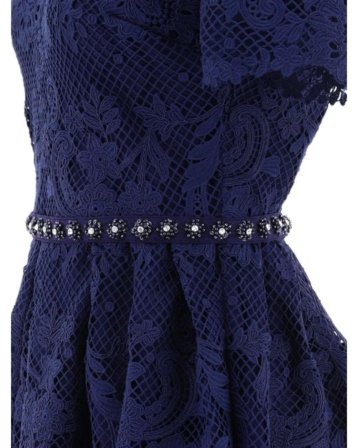 Self-Portrait Blue Self Portrait Dresses