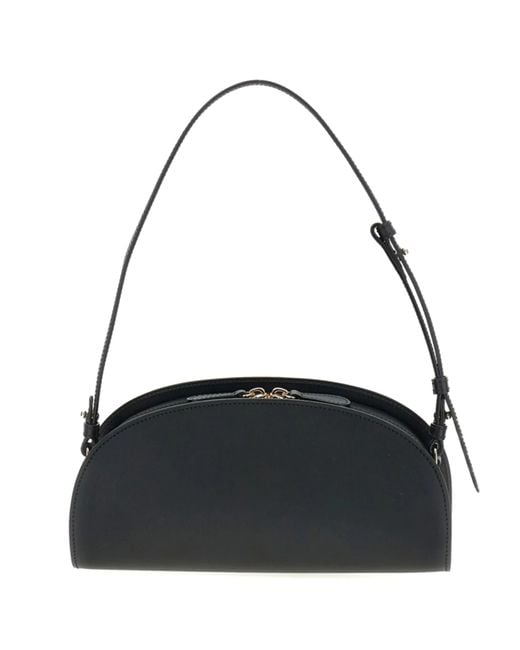 A.P.C. Black Sac Demi-Lune Shoulder