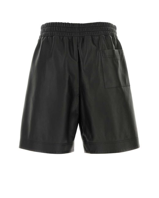 Gucci Gray Solid Shorts for men