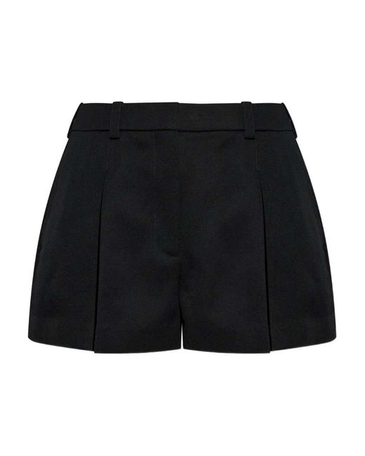 Givenchy Geplooide Shorts in het Black