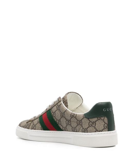 Gucci Gray Ace Gg Sneakers