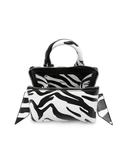 The Attico Multicolor Die Attico Friday Mini Lederhandtasche