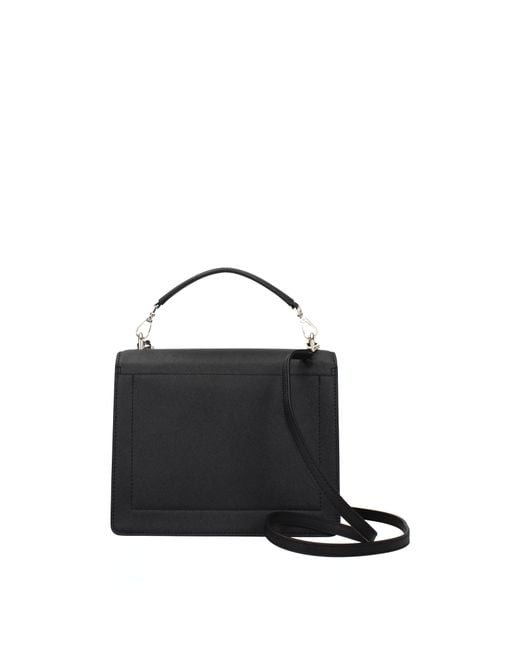 Just Cavalli Black Borse A Mano Donna Poliestere Nero