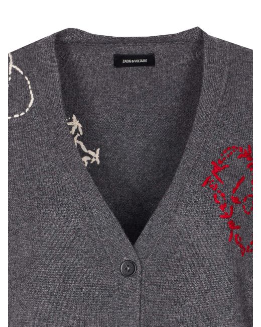 Zadig & Voltaire Gray Mirkaz Ws West Graph