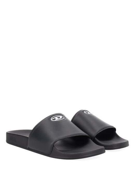 DIESEL Multicolor Multicolour Polyurethane Flat