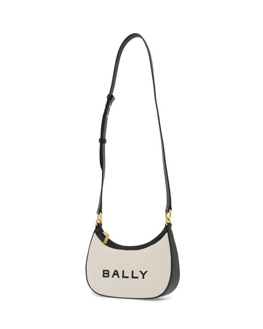 Bally Natural Ellipse Bar Umhängetasche
