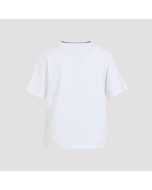 Peserico White T-Shirt