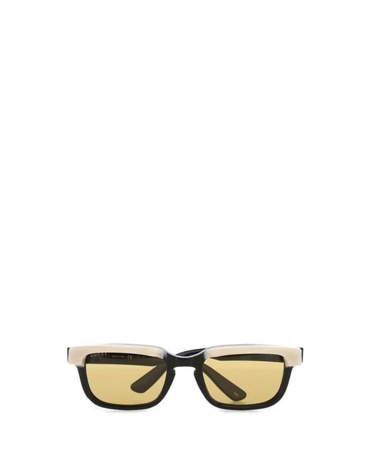 Gucci Black Acetate Sunglasses for men