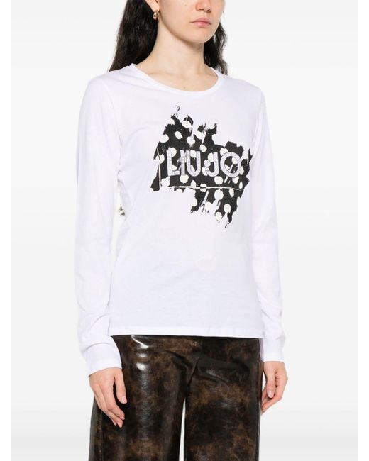 Liu Jo T Shirts En Polos Wit in het White