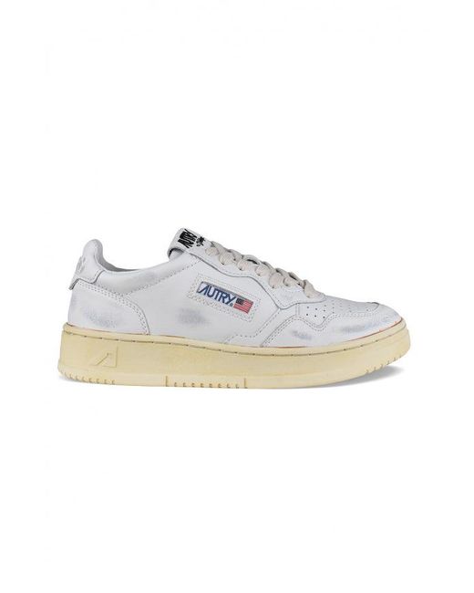 Autry White Super Vintage Sneakers