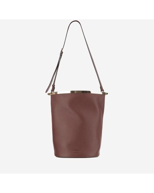 Tod's Brown Small Bucket Bag