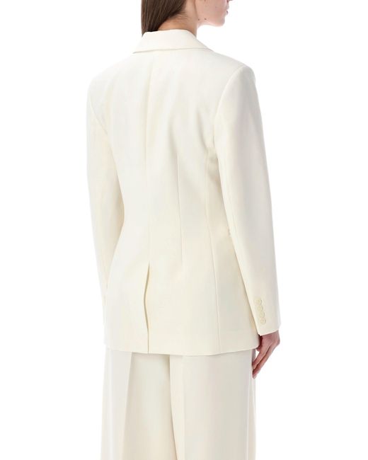 Anine Bing White Tiphaine Blazer