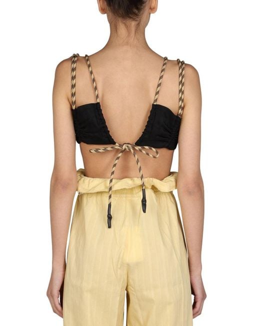 Miista Black "mara" Top