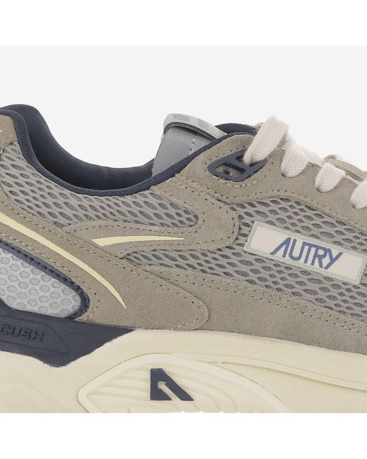 Autry Gray Hyperway Sneakers