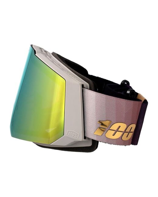100% Yellow Turbine Polycarbonate Sunglasses