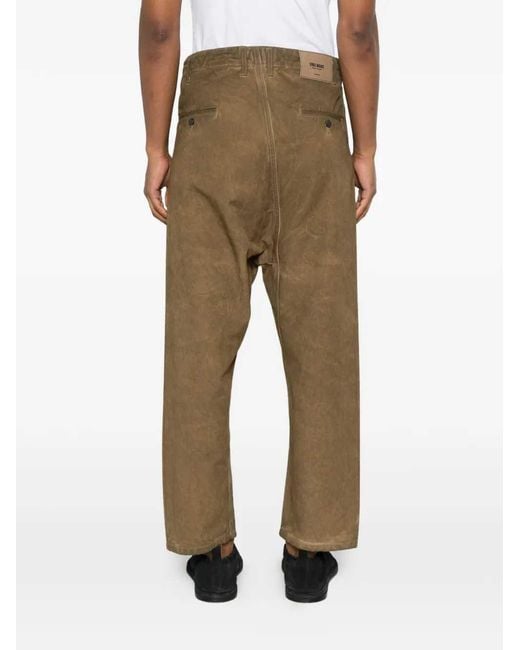Uma Wang Natural Denim Trousers