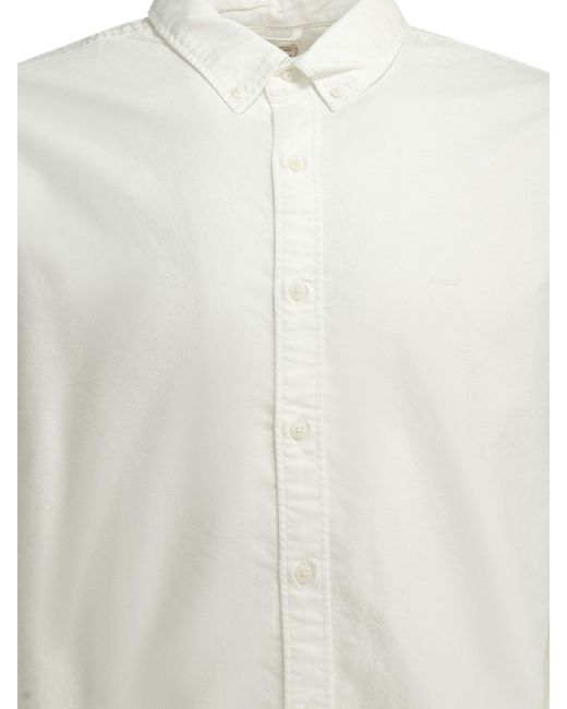 Levi's "authentiek" Casual Overhemd in het White voor heren