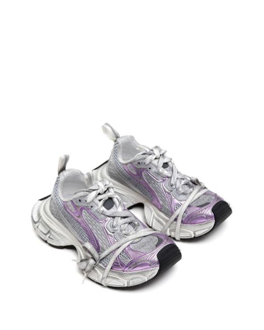 Balenciaga White Worn-Out Effect 3Xl Sneakers Shoes