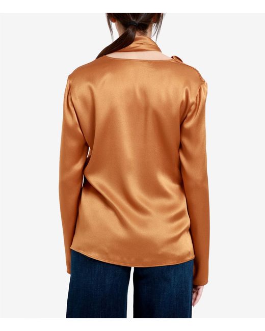 Alberta Ferretti Shirts Brown