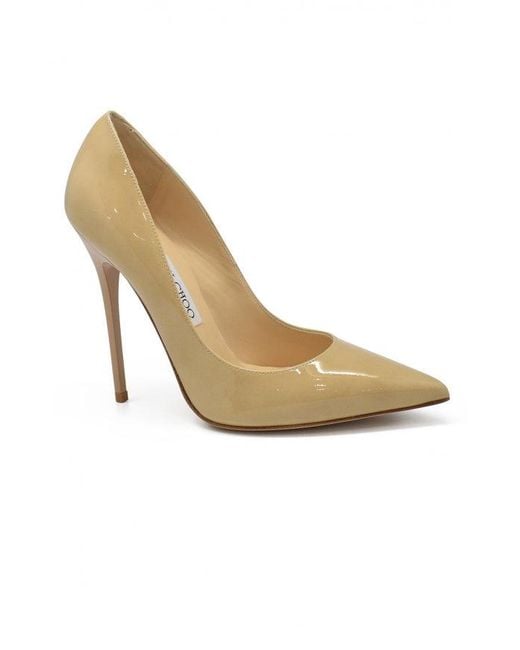 Jimmy Choo Metallic Anouk Pumps