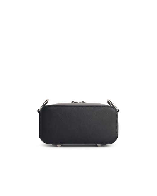 Maison Margiela Black 'Doll' Lear Crossbody Bag