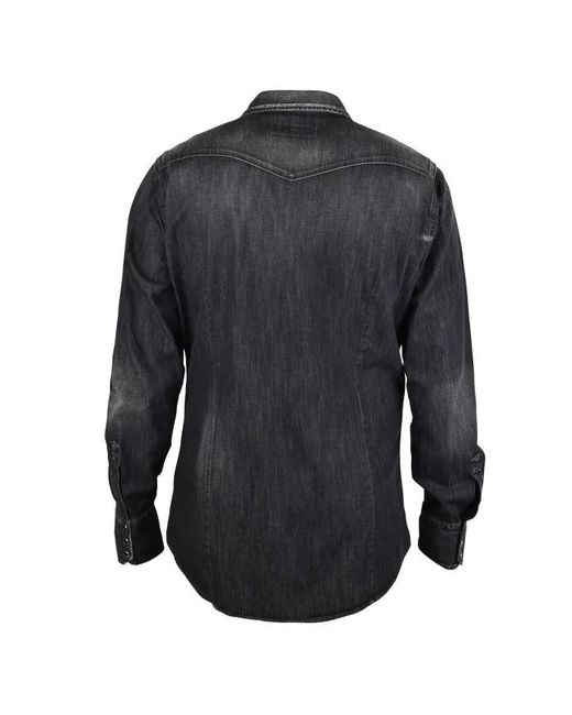 DSquared² Black Denim Shirt