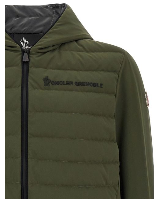 Silicone LOGO Jacket Moncler de hombre de color Green