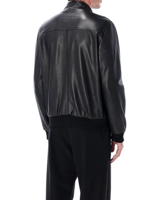 S.W.O.R.D Black Leather Jacket for men