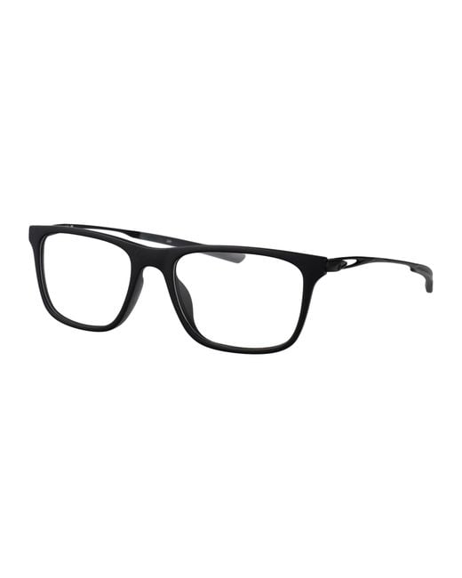 Nike Black Matte Acetate Glasses for men