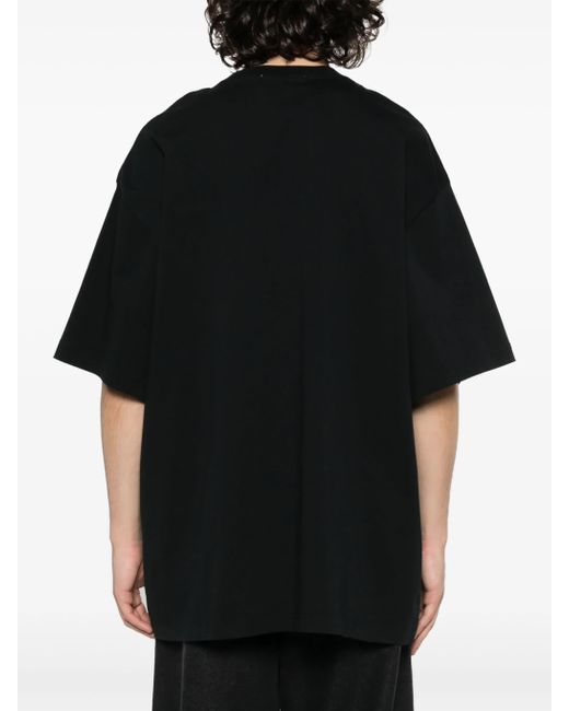 T-Shirt En Coton Biologique À Détail De Chaîne Ambush pour homme en coloris White