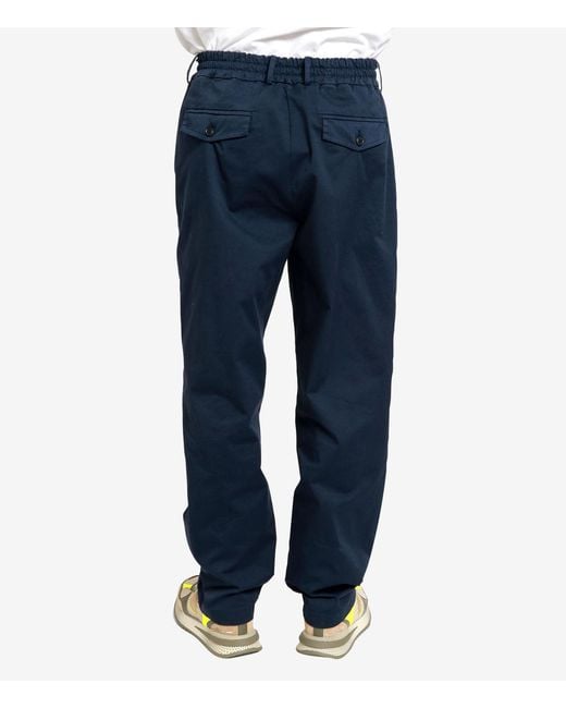 Grifoni Blue Trousers for men