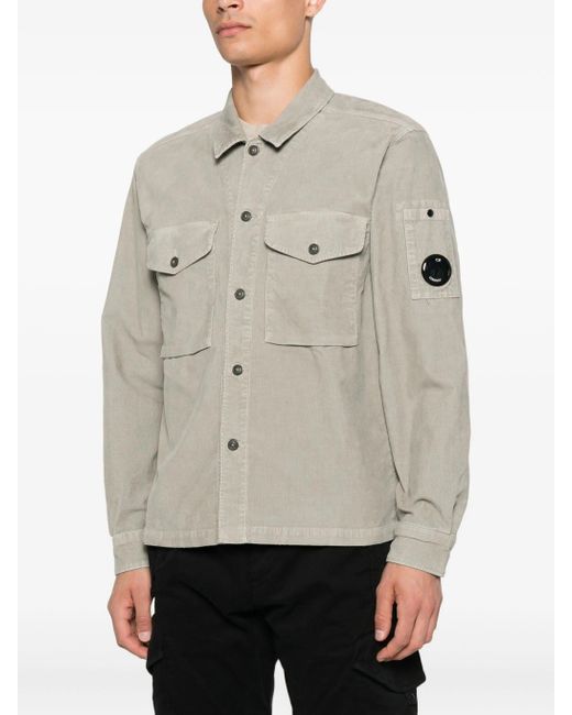 I'm No ir a ninguna parte. C P Company de hombre de color Gray