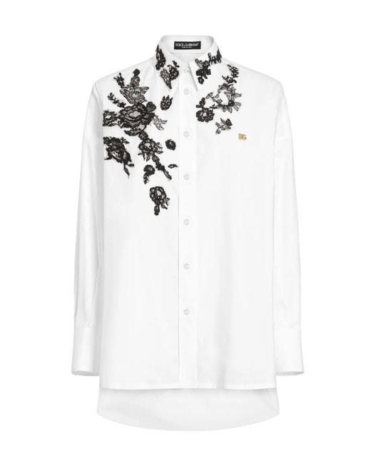 Camicie Bianche di Dolce & Gabbana in White