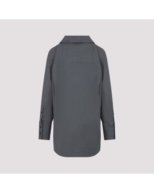 Co. Wool Overshirt in het Gray