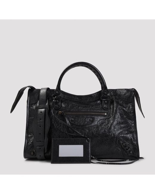 Balenciaga Black Le City M Bag
