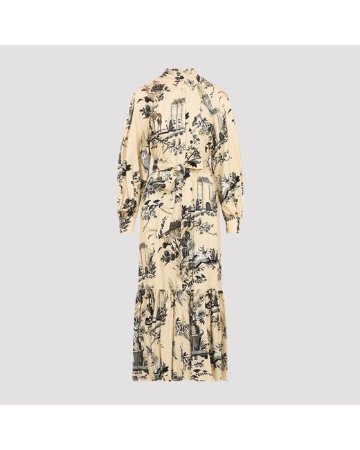 Etro Metallic Midi Dress