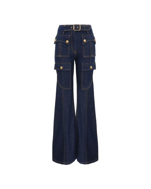 Zimmermann Luna Flared Jeans in het Blue