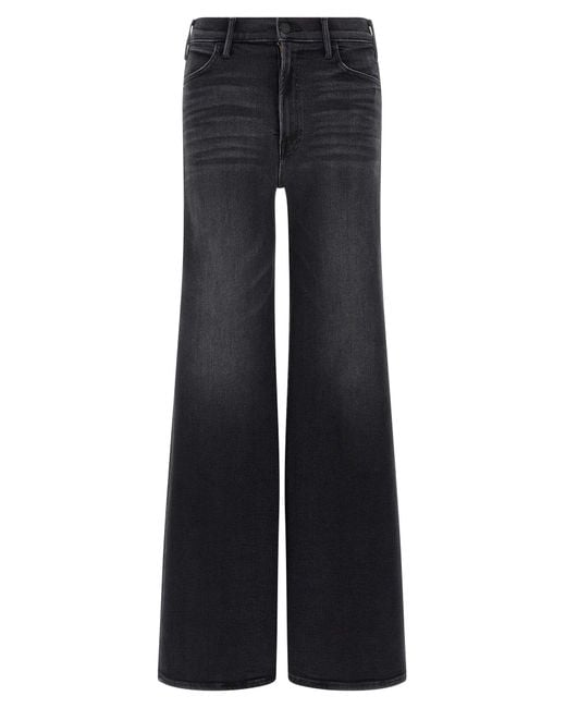 Mother Blue 'The Hustler Roller Sneak' Jeans